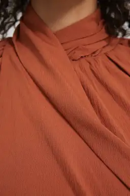 Tojha Celia Mini Dress Orange Size 10 for rent on The Volte - image 2