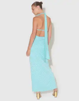 Hansen and Gretel Robbie Dress Aqua Size 8 for rent on The Volte - image 2