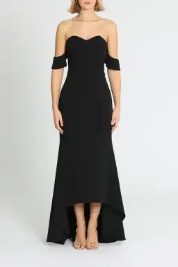 Grace and Hart Aviary Gown in Black Size 8 for rent on The Volte - image 1
