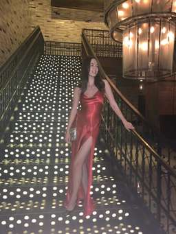 Shona joy la lune cowl red size 6