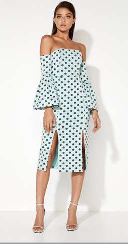 The Wild One Midi Dress for rent on The Volte - image 1