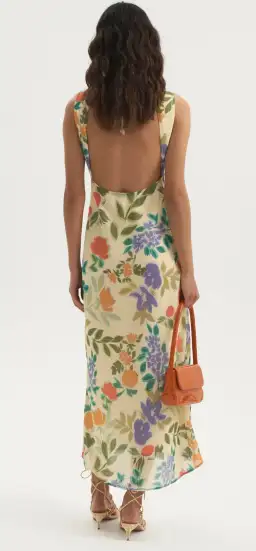 Ownley Tulip Dress Lemon Floral Size Small/Au 8 for rent on The Volte - image 5