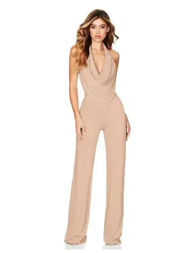 Nookie Dreamlover Jumpsuit in Gold Size M / AU 10