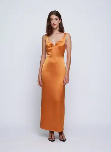 Anna Quan Liliana Dress Kumquat Size 8 Orange