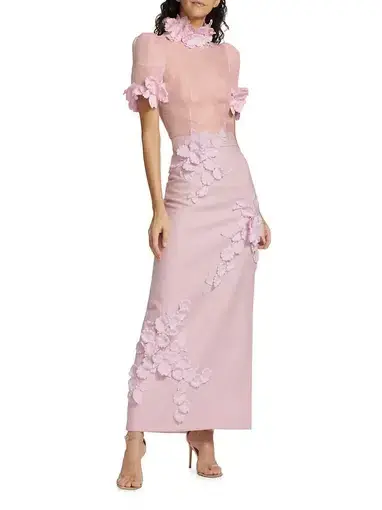 Zimmermann The High Tide Flower Body Shirt Size 0/Au 8 &  Skirt in Lilacand Skirt Size 1/Au 10 Set in Lilac 