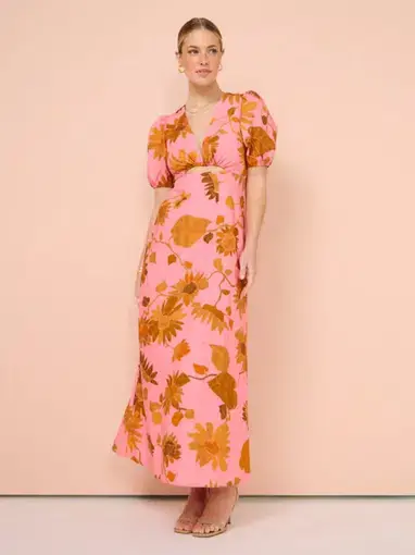 Roame Kozmo Dress Jarome Floral Print Size 2 / AU 10