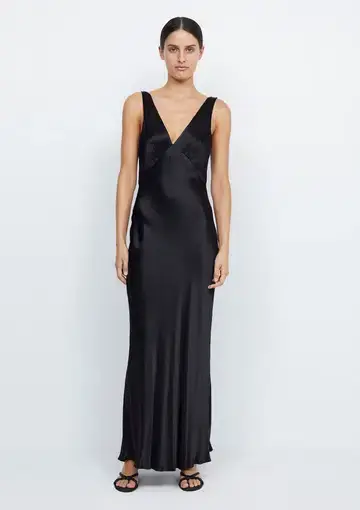 Bec & Bridge Moon Dance Verona Maxi Dress Black Size 12