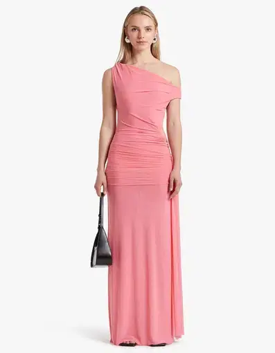 Bec and Bridge Kailani Asym Dress Pink Size 6