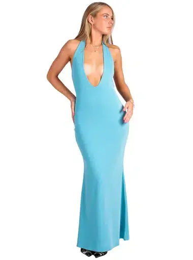 I Am Delilah Joselyn Maxi Dress Sapphire Size 6
