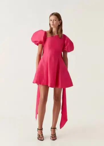 Aje Arista Tulip Sleeve Mini Dress Size 12 