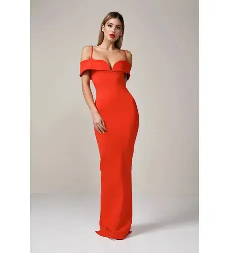 Love Nookie Pretty Woman Gown Red Size 10 