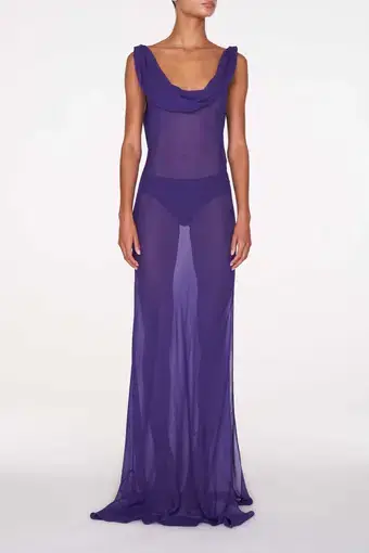 Rat & Boa Absinthe Maxi Dress Purple Size 10
