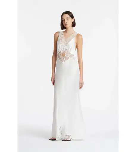 Sir the Label Aries Gown in Ivory Size 1 / AU 8