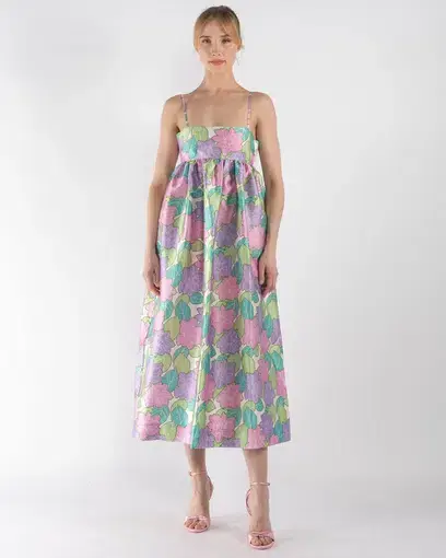 Alemais Luella Midi Dress Floral Size 10
