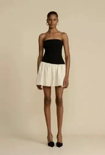 Arcina Ori Celine Dress Black White Size S/Au 10
