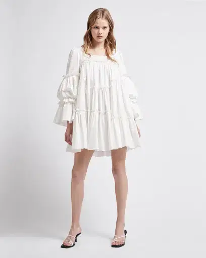 Aje L'Espirit Mini Dress White Size 6