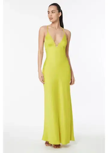 Manning Cartell Time To Shine Slip Dress In Lime Size AU 6