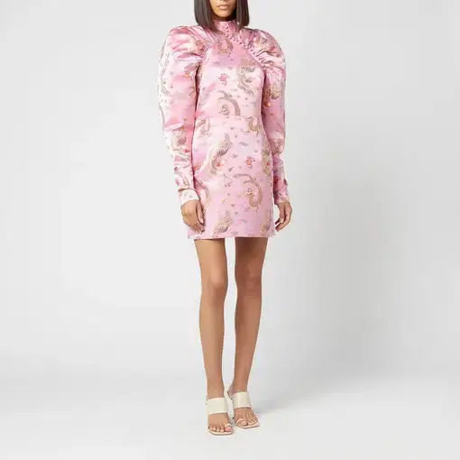 Rotate Birger Christensen Kim Dress Orchid Pink Size 10

