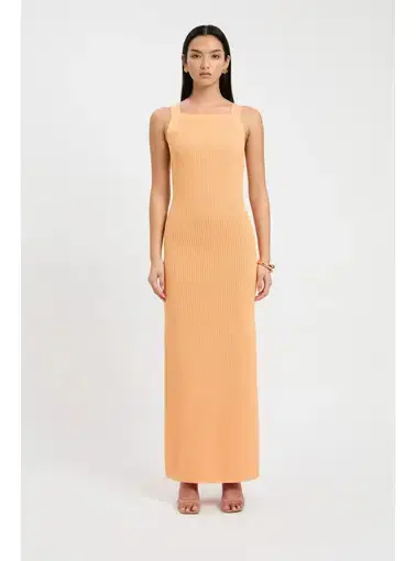 Kookai Cairo Maxi Dress in Light Mango Size AU 8