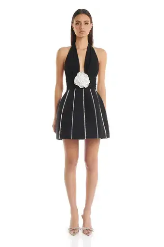 Eliya The Label Bethani Mini Dress Black Size L / AU 12