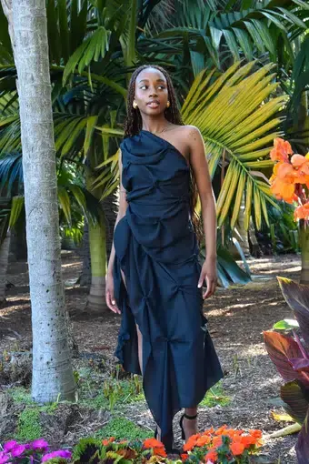 Koster Kulture Marbella Halter & Skirt Set Black Size 8