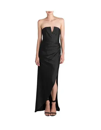 Bianca Spender Cotton Silk Phantasm Dress Ink Size 8