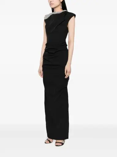Rachel Gilbert Farley Gown Black Size 2 / AU 10