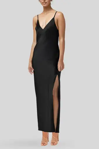 Rag & Bone Larissa Slip Dress in Black Size 6