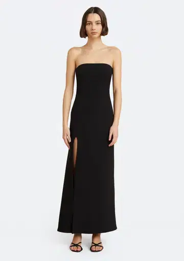 Bec & Bridge Ryan Strapless Dress Black Size AU 12