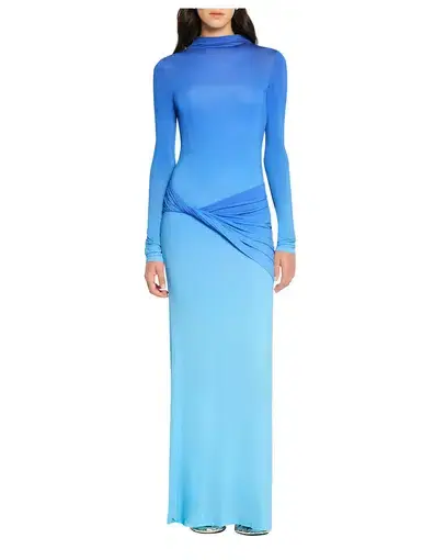 Sass & Bide Life Form Jersey Gown in Ombre Size XS / AU 6