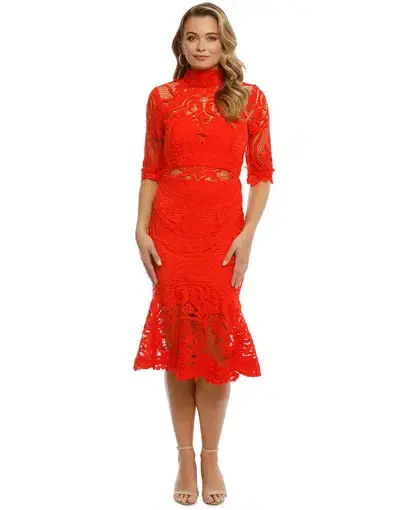 Thurley Eternity Dress Red Size AU 12