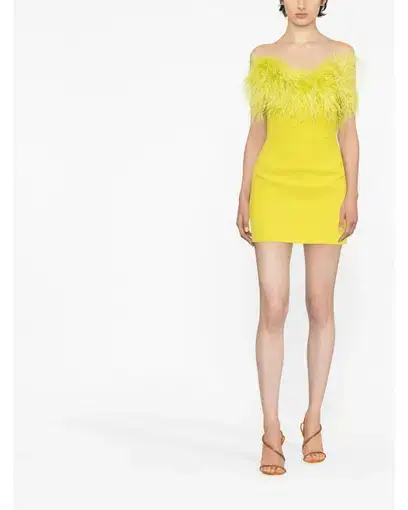 New Arrivals Cynthia Dress in Acid Lime Size 36 / AU 8