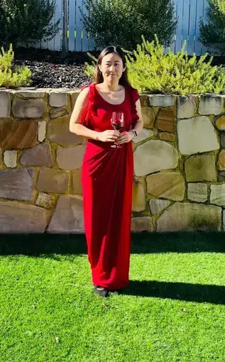 Phase Eight Donna Maxi Dress Red Size 10