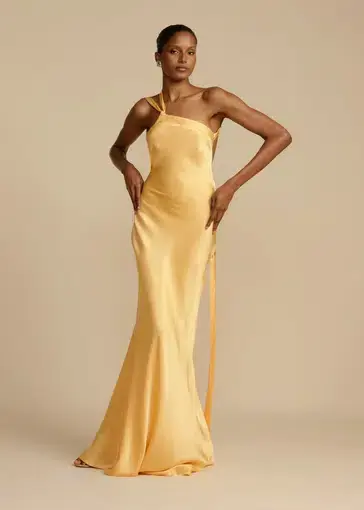 Arcina Ori Monique Dress Yellow Size XS / AU 6