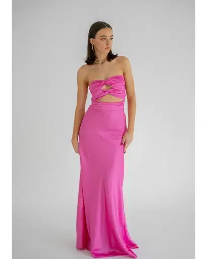 HNTR The Label Inka Gown Pink Size S / AU 8