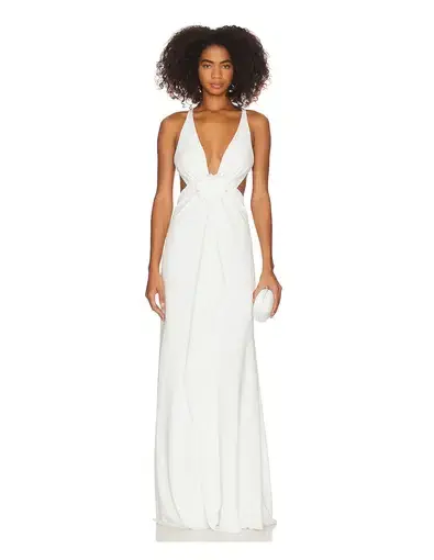 Ronny Kobo Ravenna Dress White Size S / AU 8