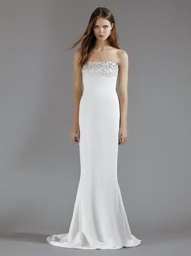 Galia Lahav Eve Slim-fitted Wedding Dress  Ivory  Size 6 