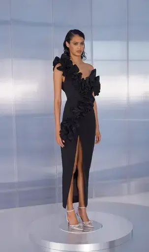 Eliya the Label Rosanna Dress Black Size 12