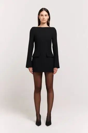 Henne Patrizia Mini Dress Black Size 12