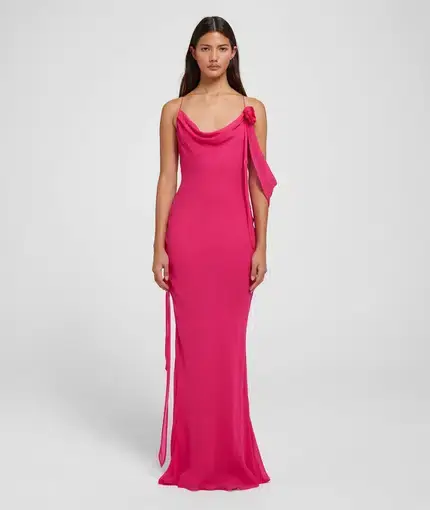 Rat & Boa Sirena Dress Pink Size XS / AU 6