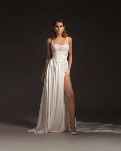 Galia Lahav Tammy Dress White Size 14