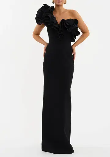 Rebecca Vallance Ella Gown Black Size 14