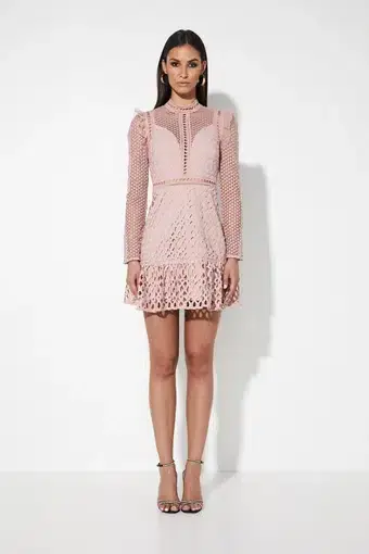 Mossman The Visionary Mini Dress Pink Size 6