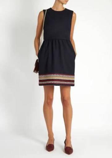 RedValentino Bambolina Twill Dress Size 14