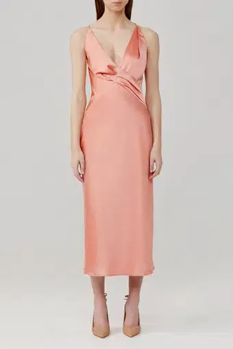 Significant Other Palma Midi Dress Rose Pink Size 6 