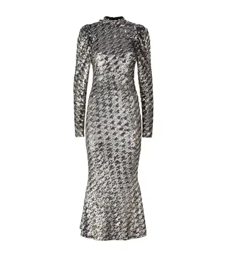 Rachel Gilbert Emory Dress Silver Size AU 6 | The Volte