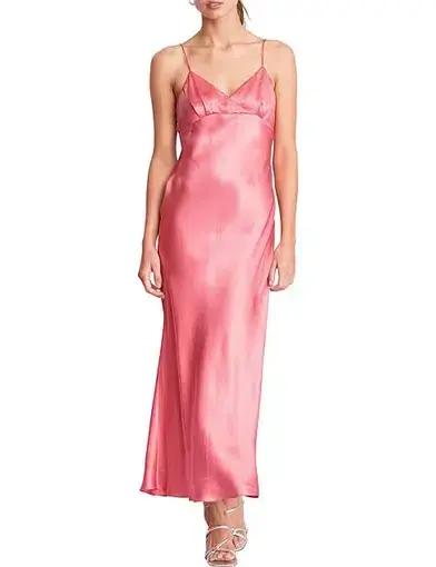 Bec and Bridge Vision of Love Midi Dress Pink Size 6