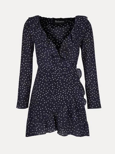 Realisation Par Long Sleeve Star Dress