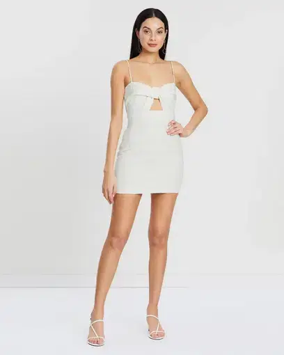Bec & Bridge Ana Mini Dress White Size 8