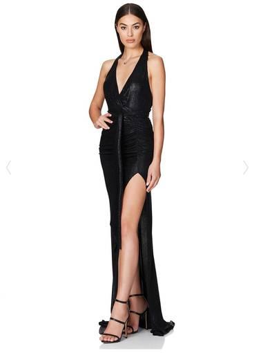 Nookie Bellagio Gown Black Size 12